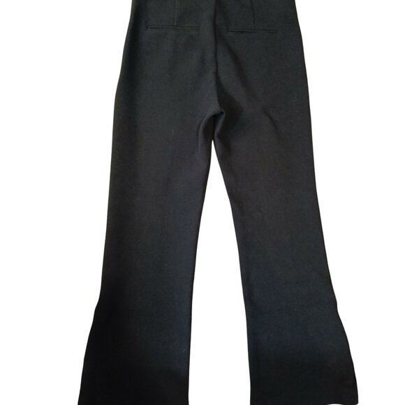 ANN TAYLOR Dress Trousers w/ Gold Button Detail -like new - Picture 9 of 10